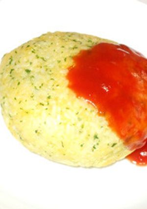 残りご飯を！レンジで！簡単卵かけご飯蒸し-レシピのメイン写真