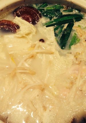 鶏鍋 豆乳-レシピのメイン写真