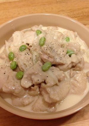 鶏ムネ肉のクリーム煮-レシピのメイン写真