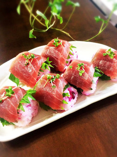 ♡マグロの香味寿司♡-レシピのメイン写真