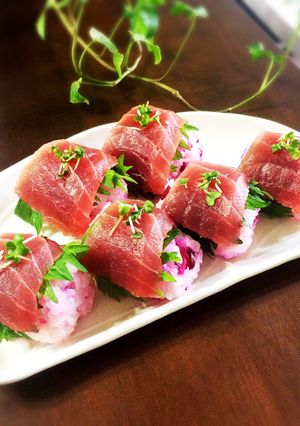 ♡マグロの香味寿司♡-レシピのメイン写真