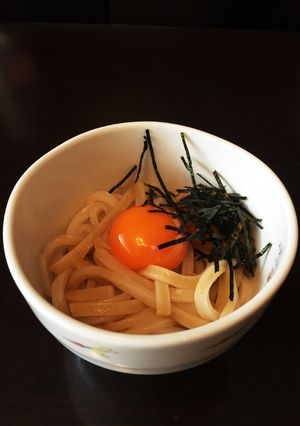 釜玉うどん-レシピのメイン写真