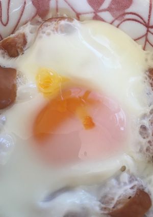 レンジで簡単目玉焼き-レシピのメイン写真