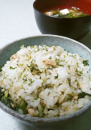 ニンジンの菜飯-レシピのメイン写真