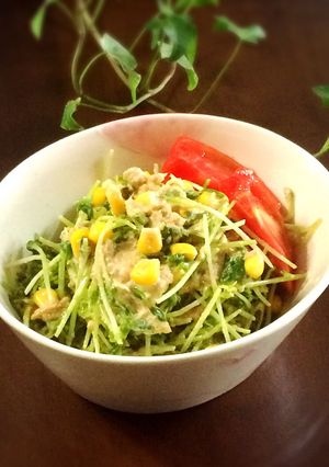 ♡豆苗とツナのサラダ♡-レシピのメイン写真