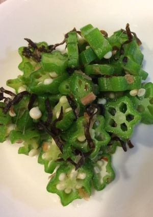 オクラ昆布-レシピのメイン写真