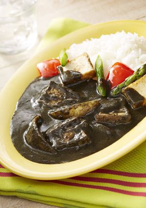 厚揚げと野菜のねりごま黒カレー-レシピのメイン写真