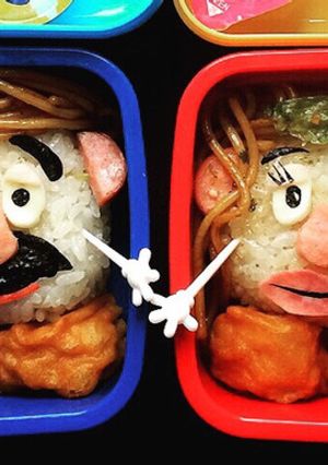 キャラ弁 トイストーリー ポテトヘッド-レシピのメイン写真