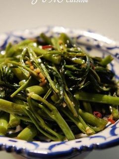 ☆空芯菜のオイスターソース炒め☆-レシピのメイン写真