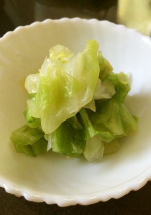 【減塩】キャベツ煮びたし 私の黄金比-レシピのメイン写真