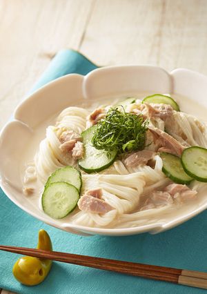 冷や汁風ごまみそそうめん-レシピのメイン写真