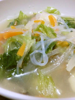 中華春雨スープ 息子のダイエット食-レシピのメイン写真