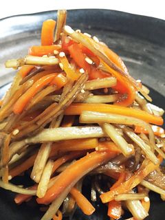 きんぴらごぼう-レシピのメイン写真