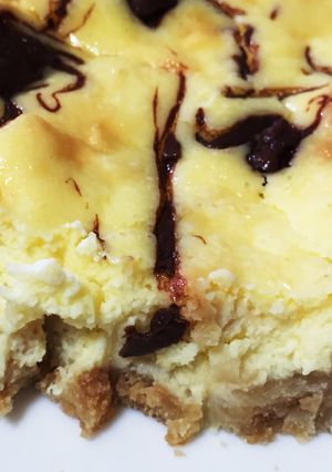 簡単♪チョコマーブルチーズケーキ-レシピのメイン写真