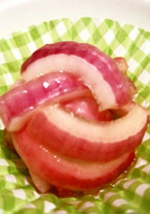 ＜ラカントＳ使用＞赤玉ねぎの甘酢漬け-レシピのメイン写真