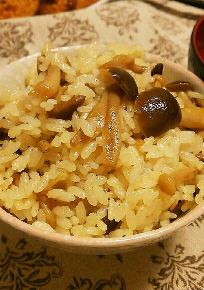 簡単！炊き込み風きのこまぜご飯-レシピのメイン写真