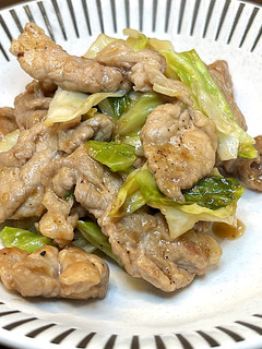 豚肉の梅オイスター炒め-レシピのメイン写真