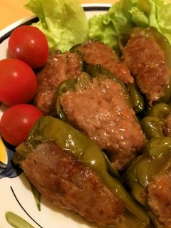 肉詰めピーマン☆照り焼き煮-レシピのメイン写真