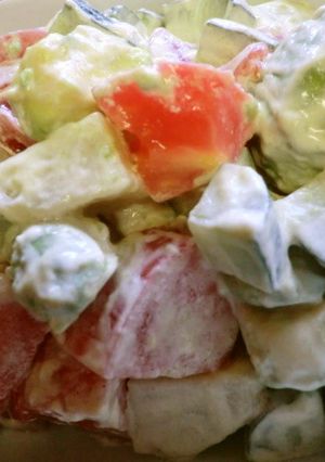ごろごろサラダ 息子のダイエット食-レシピのメイン写真