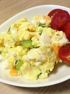 食感が美味しい!子どもも喜ぶポテトサラダ-レシピのメイン写真