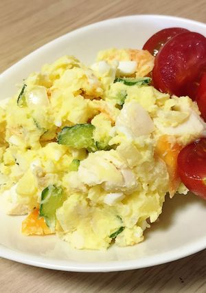 食感が美味しい！子どもも喜ぶポテトサラダ-レシピのメイン写真