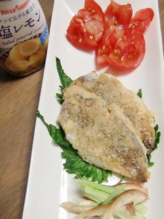 ポッカ塩レモンで、鯵のオリーブオイル焼き-レシピのメイン写真