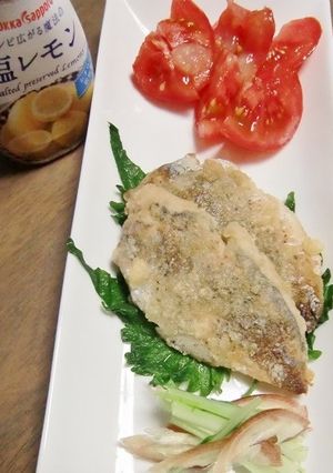 ポッカ塩レモンで、鯵のオリーブオイル焼き-レシピのメイン写真
