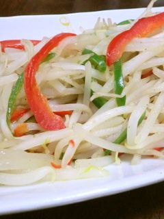 もやし炒め 息子のダイエット食-レシピのメイン写真
