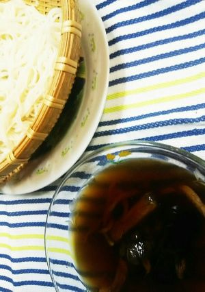 簡単!干し椎茸と干し海老DE素麺のつゆ♪-レシピのメイン写真