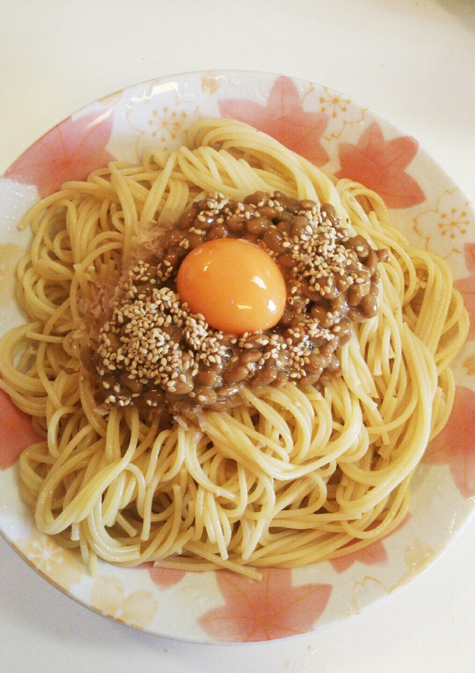 ☆簡単☆納豆と卵のパスタ-レシピのメイン写真