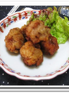 お弁当のおかず★豚こまボールのから揚げ♪-レシピのメイン写真