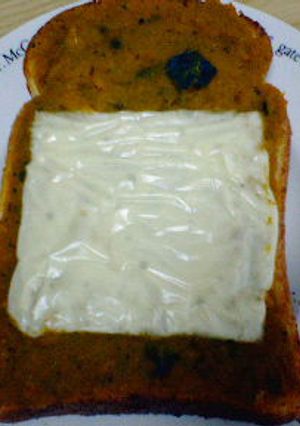 かぼちゃの煮物で満足トースト☆-レシピのメイン写真