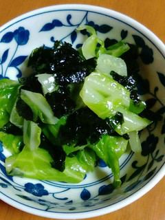 春キャベツと韓国海苔のナムル風-レシピのメイン写真