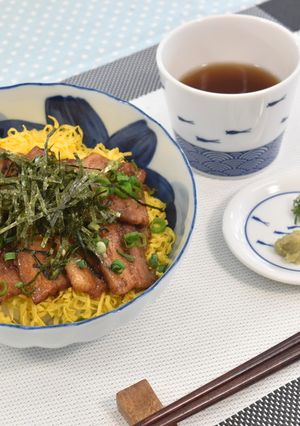 宮崎県産豚バラ肉のひつまぶし風-レシピのメイン写真