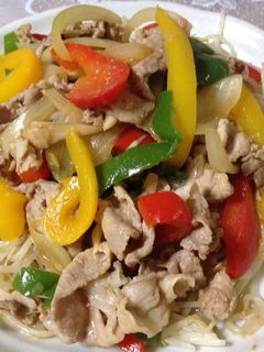塩レモン肉野菜炒め-レシピのメイン写真