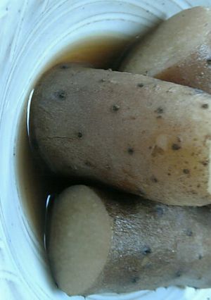 細長イモの煮物-レシピのメイン写真