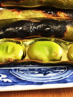 お酒には焼きそら豆ヾ(●´∇`●)ノ-レシピのメイン写真