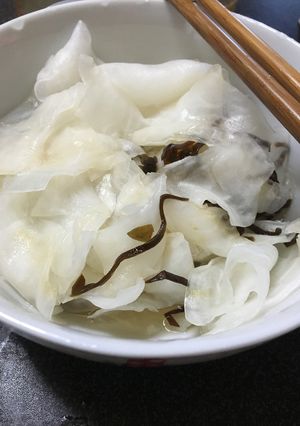 大根の酢の物-レシピのメイン写真
