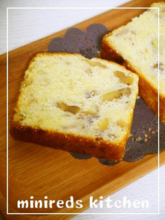 くるみとバナナのケーキ-レシピのメイン写真