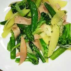 รูปของ いろいろ春野菜のマヨネーズ炒め