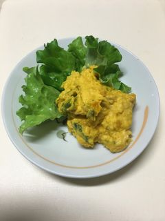 塩レモンでスッキリ簡単かぼちゃのサラダ-レシピのメイン写真