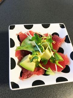 マグロとアボカドのごま油かけ-レシピのメイン写真