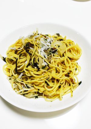 ありあわせで絶品和風パスタ-レシピのメイン写真