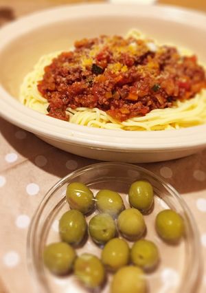 ワインがすすむ！本格ボロネーゼ♪-レシピのメイン写真