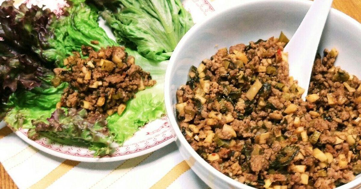 基本からアレンジまで！思わずつくりたくなる「サニーレタス 肉味噌