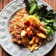 フライパンで約15分。オムライス