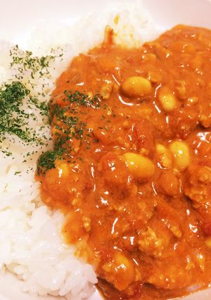 簡単！30分で大豆カレー＼(^o^)／-レシピのメイン写真