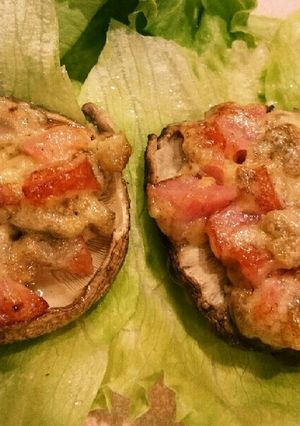 椎茸のマヨオーブン焼き-レシピのメイン写真