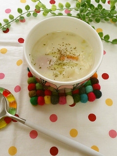 米粉と豆乳の野菜スープ♪-レシピのメイン写真