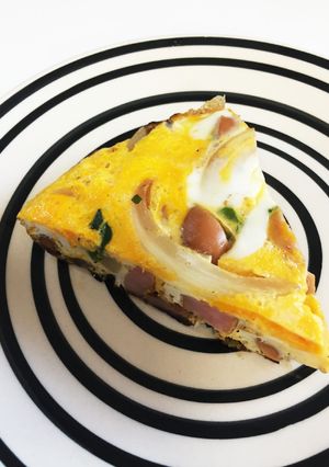 ほうれん草とウインナーのキッシュ豆乳入り-レシピのメイン写真